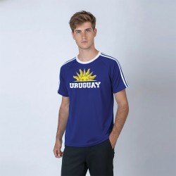 Camiseta Sol Uruguay Azul