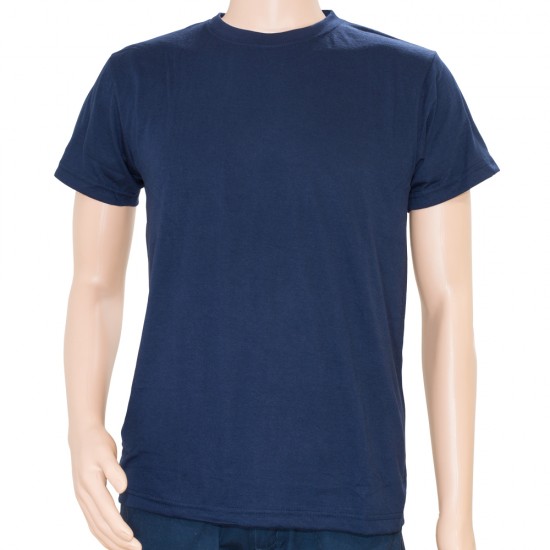 Camiseta BASICA PolyCotton Azul Marino