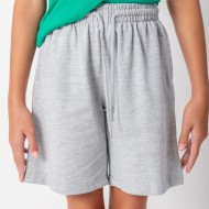 Short French Terry Niño Gris Melange