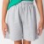 Short French Terry Niño Gris Melange