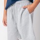 Short French Terry Niño Gris Melange