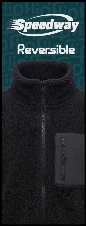 Nueva campera polar Flip, reversible