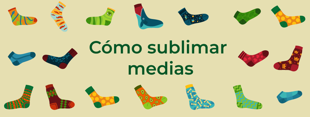 ¿Cómo sublimar medias?
