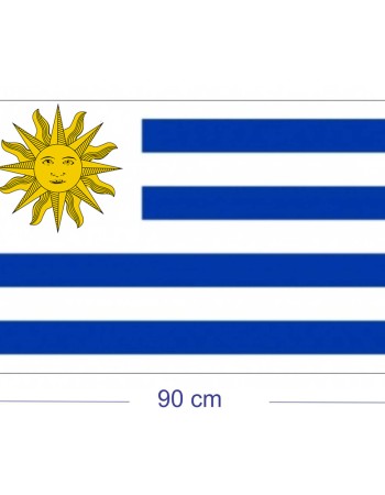 Bandera Poliester 90 Uruguay