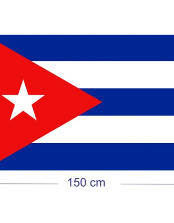 Bandera Cuba Poliester 150-90