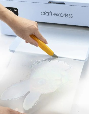 Papel Transfer DTF Otter Pro Brillo Fluo 30cmx10m
