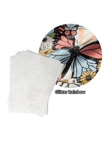 Papel Transfer DTF Otter Pro Glitter Arcoiris A3 100H