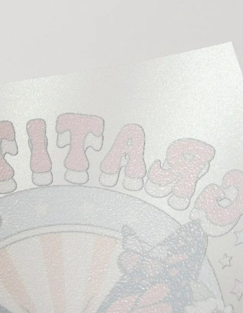 Papel Transfer DTF Otter Pro Glitter Holográfico 30cm X 10m