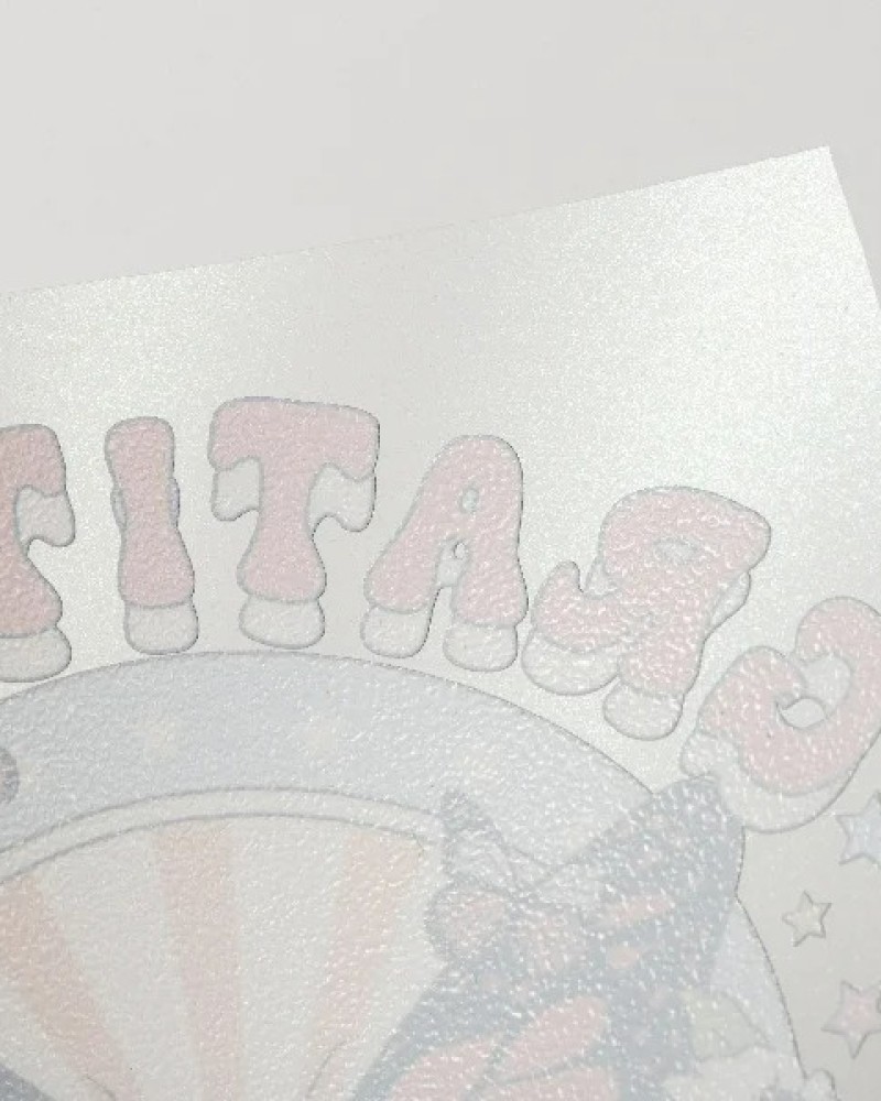 Papel Transfer DTF Otter Pro Glitter Holográfico 30cm X 10m