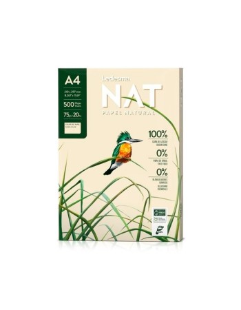 500 Hojas A4 Natural Ledesma 75 Gr