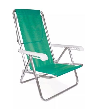 Reposera Sannet Aluminio 8 pos.