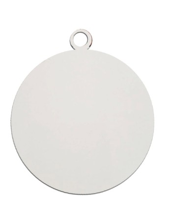 Adorno MDF sublimable circular x 5 unidades