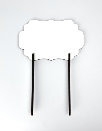 Topper para Torta N°1 5 unidades