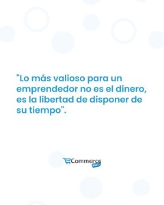 Sabemos que si somos emprendedores, una de las cosas que probablemente no tenemos, es tiempo ⏳

En el mundo del emprendedurismo, el tiempo es un recurso que puede marcar la diferencia entre el éxito y el fracaso. Cada minuto cuenta, y cada hora invertida puede allanar el camino hacia el logro de nuestros objetivos ?

Pero a la vez, el tiempo es fundamental para que podamos equilibrar el trabajo y la vida personal. Aunque a menudo estemos inmersos en nuestro negocio, es crucial entender la importancia de tener tiempo para descansar, disfrutar de la familia y dedicarle a nuestros intereses fuera del trabajo para poder mantener la motivación y la creatividad. Un tiempo bien equilibrado promueve la salud mental, aumenta la satisfacción personal y contribuye a la prosperidad empresarial a largo plazo ✨

#ecommerce #emprendedor #tiempo #salud